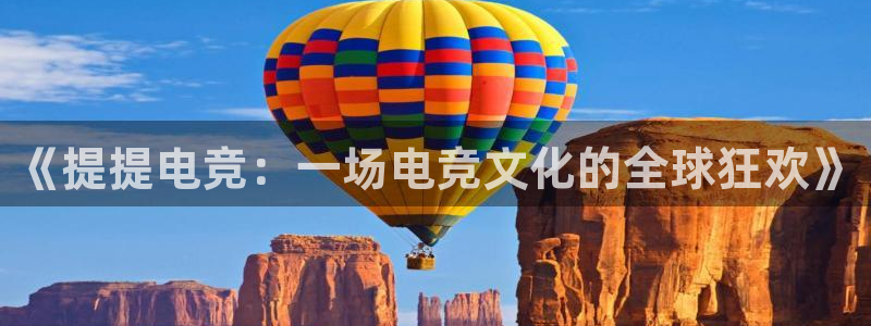 威客电竞·(中国)VKGAMING：《提提电竞：一场电竞文化的全球狂欢》